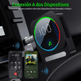 thumbnail image 2 of Adaptador Auxiliar Bluetooth, Receptor De Audio Con Jack 3.5 NEGRO, 2 of 5
