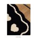 thumbnail image 4 of Alfombra de baño de lujo, alfombra de baño de microfibra absorbente de agua súper suave, alfombra de baño peluda de felpa antideslizante, 16 x 24, negro, 4 of 5