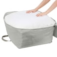 thumbnail image 4 of Unique Bargains Foldable Clothes Storage Bags with Handles Grey 27.5in*19.5*12in, 4 of 7
