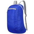 thumbnail image 2 of Compact Packable Outdoor Travel Day Bag, Lightweight Water Resistant Foldable Backpack 20L for Hiking Camping Commuting Storage Rucksack Men Women Blue, 2 of 8