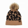 thumbnail image 5 of CC Super Soft Leopard Women's Beanie, 5 of 8