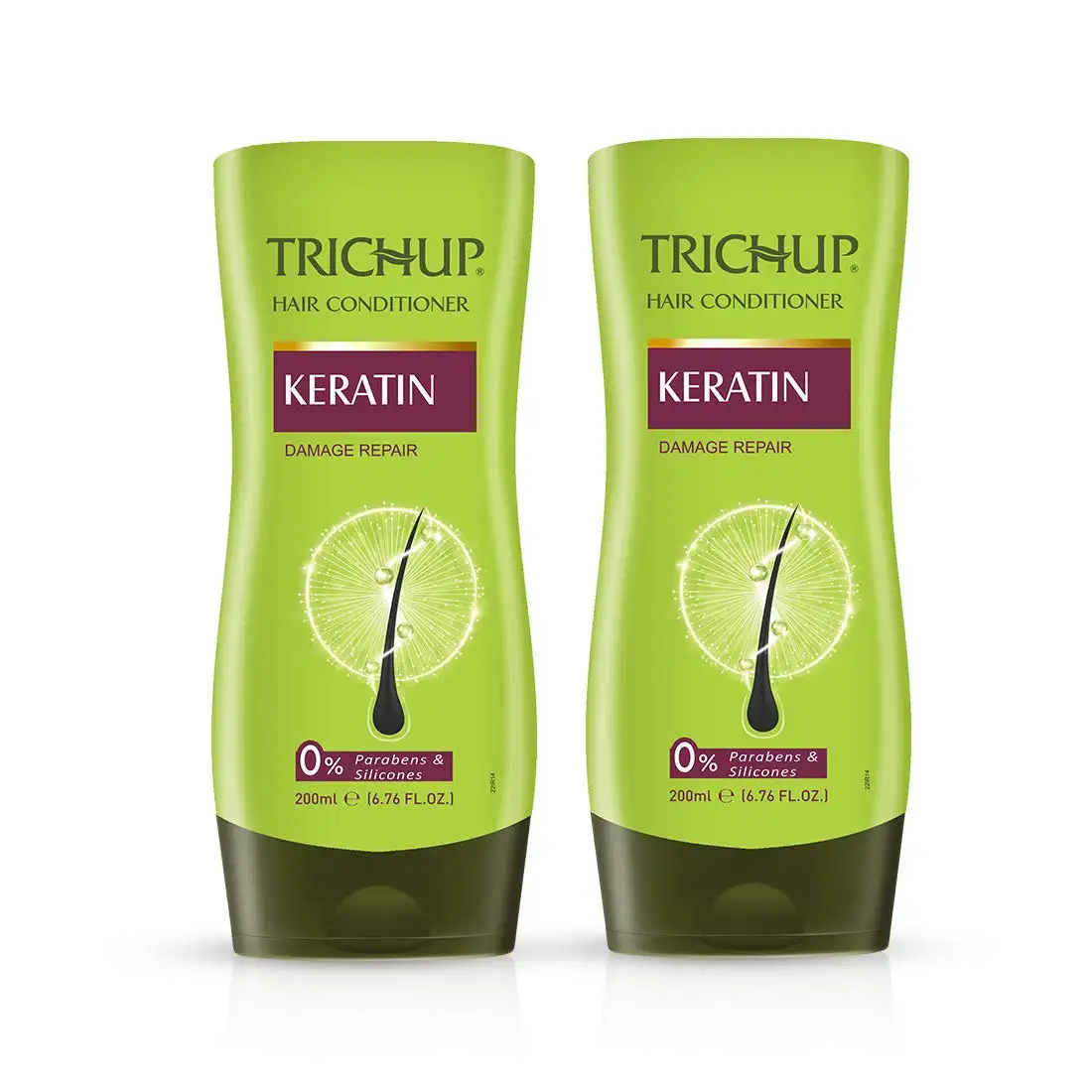 Trichup Keratin Hair Conditioner 200 ml (Pack of 2) 