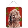 thumbnail image 1 of Carolines Treasures SC9757DS1216 Otterhound Flocons de Neige Rouges Impressions Murales Ou de Porte en Métal Aluminium pour les Fêtes, 1 of 2