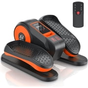 ANCHEER Under Desk Elliptical, Electric Leg Exerciser While Sitting for Seniors, Fully Assembled Motorized Ellipse Leg Exerciser Seated Elliptical Machine with 12 Adjustable Speeds