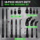thumbnail image 2 of Juego de extensiones Impact Socket de 18 piezas Swanlake, 2 of 8
