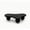 Black 01, variant on Cloud Shaped Coffee Table Natural Wood 40" with 4 Round Legs for Living Room