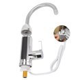 thumbnail image 2 of Electric Heating Water Faucet Stainless Steel Kitchen Tap, Temperature Display, Energy Water Saving, 2 of 8