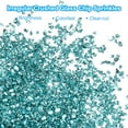 thumbnail image 3 of Uxcell Crushed Glass Glitters Colorful Irregular Glass Chips Chunky Sky Blue, 3 of 7