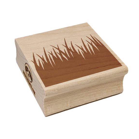 Blades of Grass Square Rubber Stamp Stamping Scrapbooking Crafting - Large 2.75in