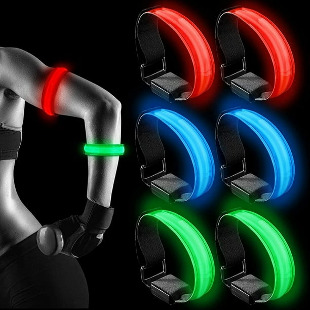 axGear LED Armband Reflective Running Gear Bracelet Glow LED Light Band 