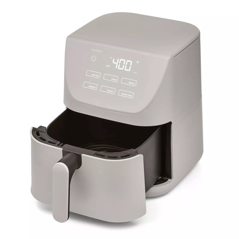 CRUXGG 6QT Air Fryer, TurboCrisp Tray, Touchscreen, 5 Cooking  display picture 1