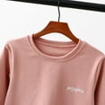thumbnail image 6 of SELONE Womens Thermal Underwear Tops Dralon Undershirt Crewneck Long Sleeve Pullover Soild Tight Home Clothes Pink, 6 of 9