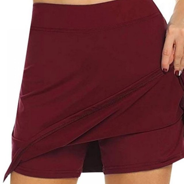 Running Skirt Tennis Skort with Shorts and Pockets