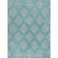 thumbnail image 3 of Veranda Transitional 5' x 7' Aqua and Light Gray Polypropylene Outdoor Area Rug, 3 of 8