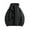 Black, variant on BADHUB Men's Lightweight Rain Jacket Big & Tall Coat Waterproof Windbreaker Mesh Lined Hooded Rain Coat Travel Hiking Outdoor Raincoat with Zipper Pockets Holiday Deals