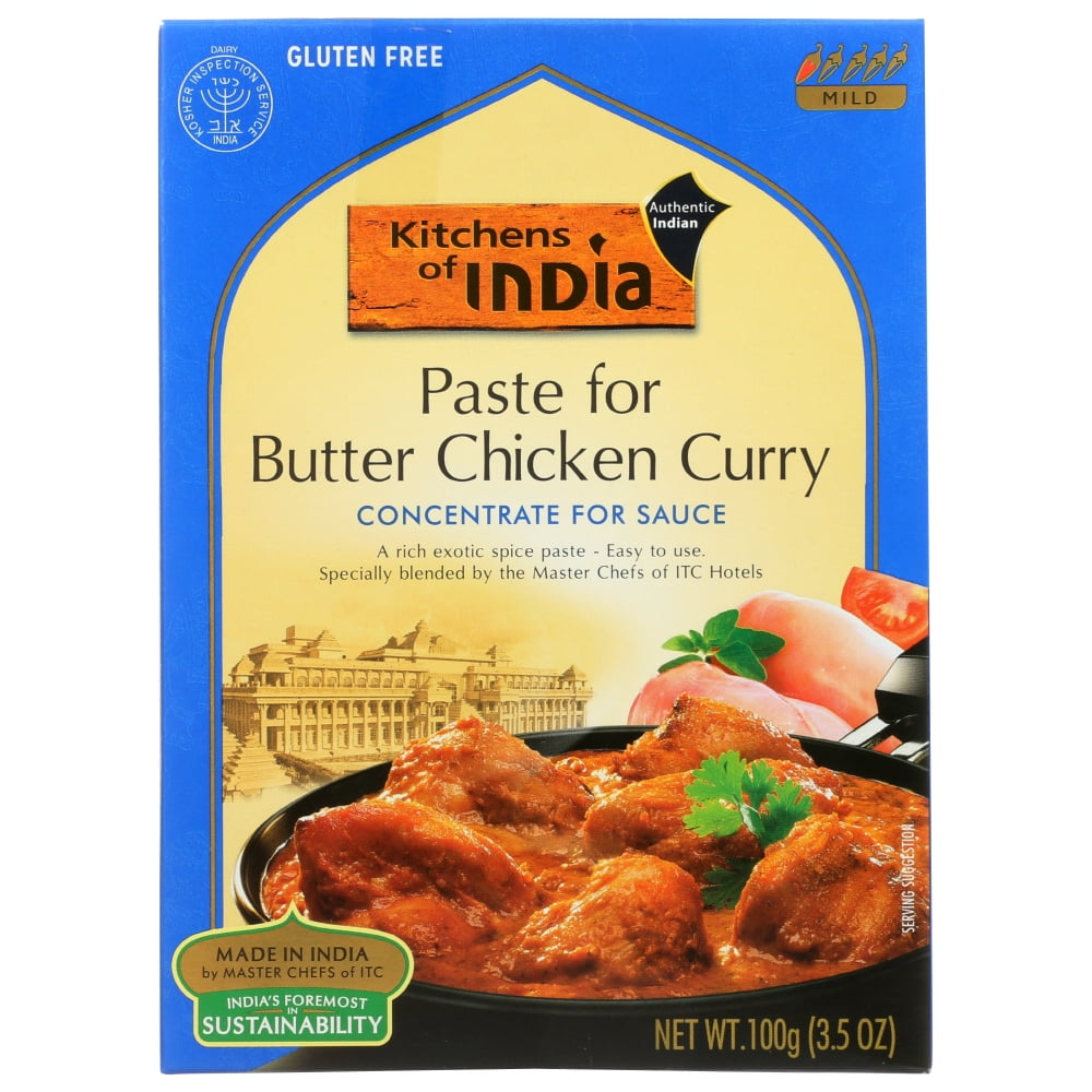 Kitchen Of India Paste Butter Chicken Curry, 3.5 Oz