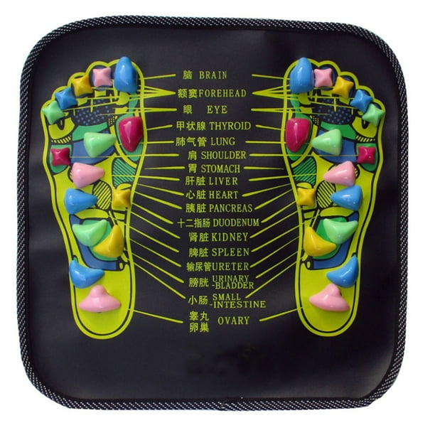 Piedra Pie Pierna Alivio Del Dolor Caminar Masajeador Mat Cuidado De La Salud Acupresión Mat Pad Herramienta De Cuidado De Los Pies Eigraketly OD007934-00