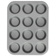 thumbnail image 3 of Wilton Everyday Non-Stick 12-Cup Muffin Pan Cupcake Tin 13"x10", Packaging May Vary, 3 of 11
