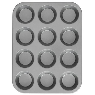 Wilton Bake It Simply Non-Stick 12-Cup Muffin Pan Cupcake Tin 13"x10"