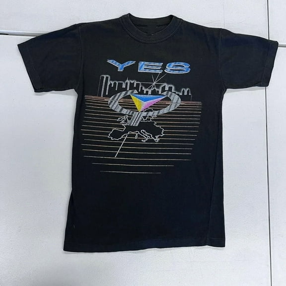 Yes World Tour 1984 T Shirt Full Size S-5XL