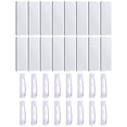 thumbnail image 4 of 32Pcs Name Tag Blank Name Badges DIY Blank ID Sublimation Name Badge with Pin Backing for Office, 4 of 9