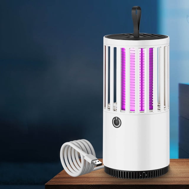 Electrodomésticos Nuevo repelente de insectos portátil, matamoscas, recargable, para exteriores, lámpara antimosquitos LED, USB, para interiores y exteriores.