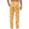 thumbnail image 5 of Pisexur Sweatpants for Men High-end Fabric Work Pants for Men,Men Printing Elastic Waist Draw Rope Pocket Full Length Pants Yellow,L, 5 of 5