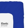 thumbnail image 4 of Crescent Bedding Twin Extra Long Fitted Sheet Only - Soft & Comfy 100% Cotton (Twin XL, Royal), 4 of 6