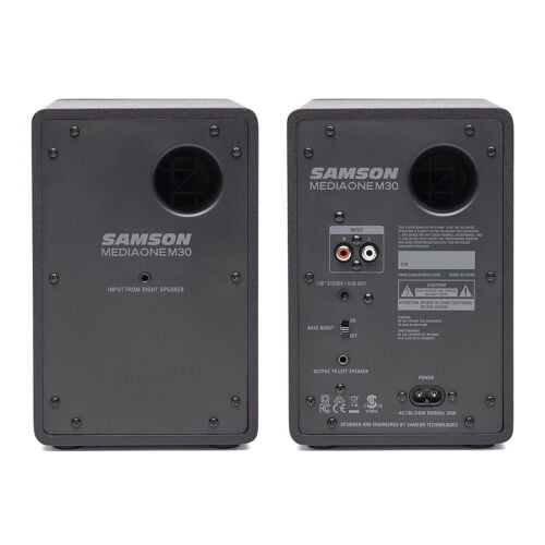 Samson SAM30 3-Inch Powered Studio Monitors Pair (Black)