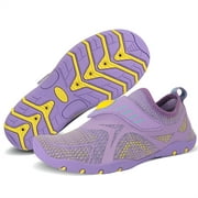 JSLEAP Child's Quick Drying Water Shoes Boys & Girls Comfort Aqua Shoes Swim Diving Sports Shoes