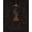 Orange, Pattern 1, variant on ODIKA 8'x10' Washable Area Rug Non-Slip Chair-Friendly Mat Orange Dark Charcoal Mystical Design Intricate Occult Motif with Celestial Symbols for Dining Room, Large Office, Lounge
