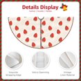 thumbnail image 3 of Fotbe Hand Drawn Strawberry Pattern Christmas Tree Skirt, Tree Skirts Plush Christmas Decorations, Christmas Tree Skirts Xmas Decorations Holiday Party Decor-30", 3 of 6