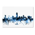 thumbnail image 2 of Trademark Fine Art "Austin Texas Skyline II" Canvas Art by Michael Tompsett, 2 of 4