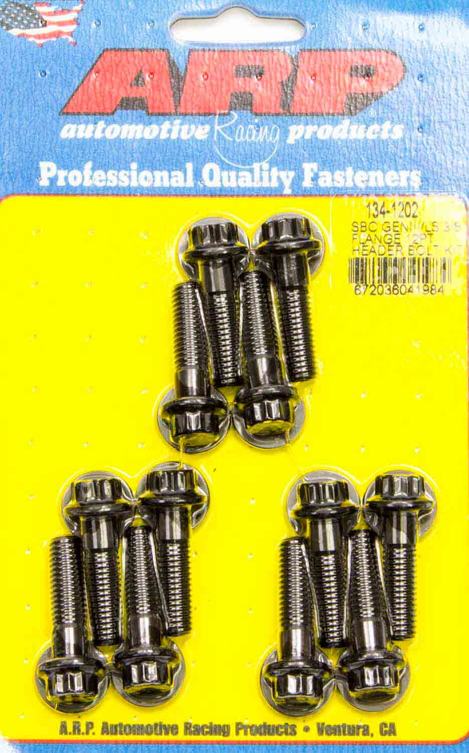 1341202 ARP Fasteners Exhaust Header Bolt For Use With Chevy LS V8 Engines