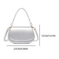 thumbnail image 2 of Bolso Axila Con para Mujer Cartera Correa Ajustable PU Y Cierre Solapa, 2 of 8