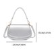 thumbnail image 2 of Bolso Axila Con para Mujer Cartera Correa Ajustable PU Y Cierre Solapa, 2 of 8