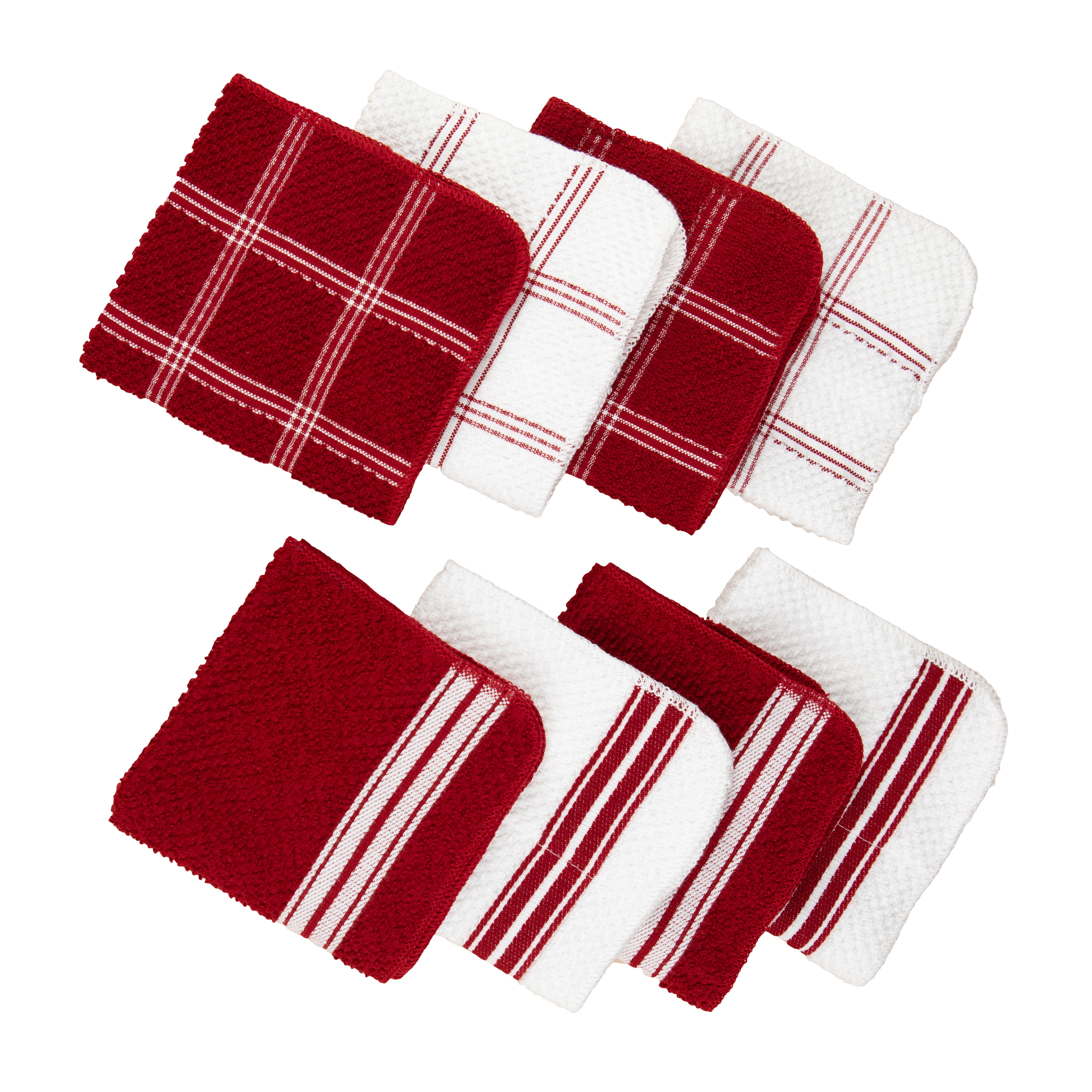 Set of 2 Vintage Red Checkered Kitchen Towels – Madame de la Maison