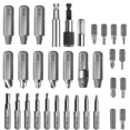 thumbnail image 4 of Scienceny Kit de extractor de tornillos pelados de acero de aleación de 33 piezas 10 removedor de cables rotos de diferentes tamaños a prueba de Herramientas y ferretería Scienceny TO002879-00, 4 of 5