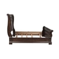 thumbnail image 4 of Arbor Place Dark Brown King Sleigh Bed, 4 of 6