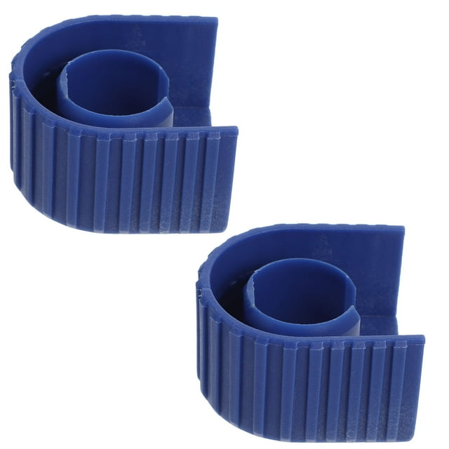 OULII Embouts de Protection pour Échelle 2 Pcs Design Compact pour Usage Domestique et Jardinage 4.60X4.60X2.80cm