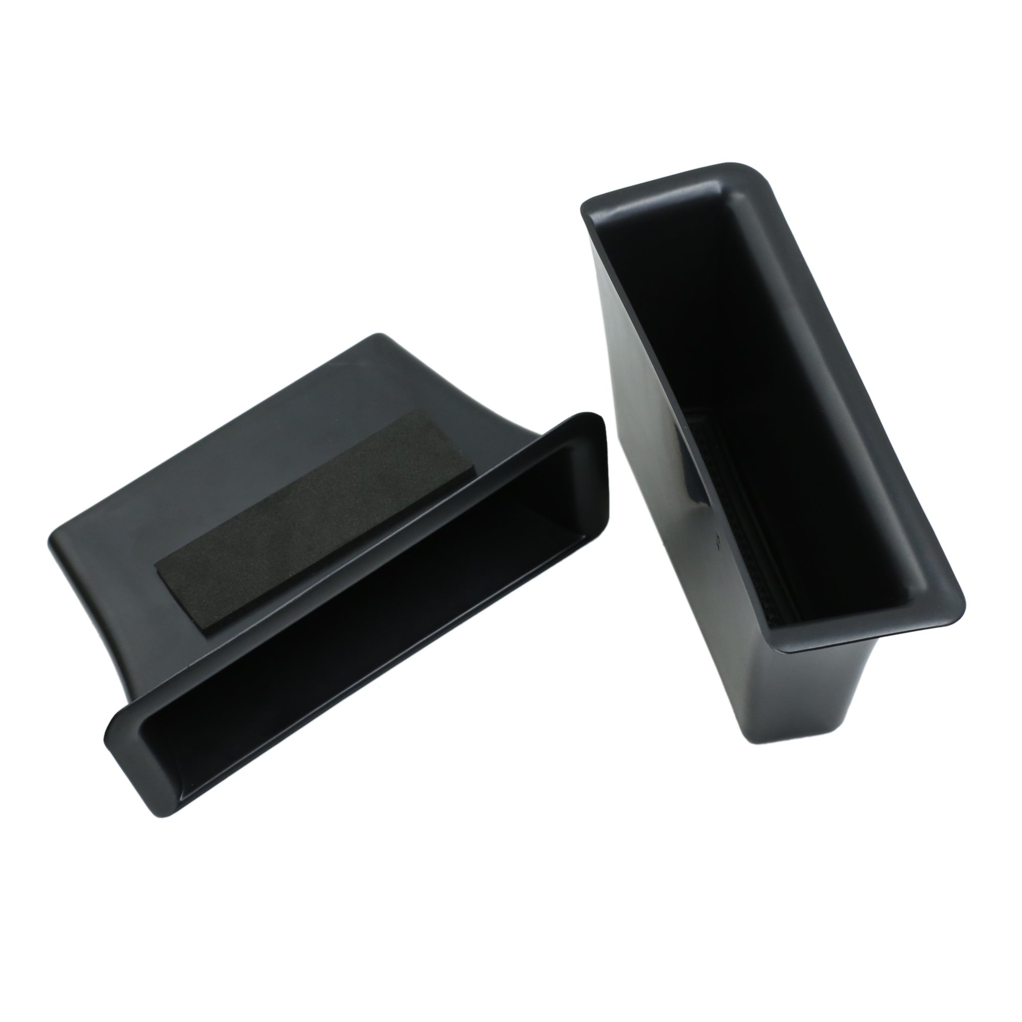 2pcs Car Front Row Door Side Storage Box Armrest Container For 09