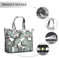 thumbnail image 2 of Desert Cactus Art Weekender Bag - Spacious Travel Tote with Zipper Closure, Durable Handles & Interior Organization, Aesthetic Succulent Print for Women & Moms on the Go, 2 of 5
