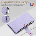 thumbnail image 4 of Comes with a wristband, extra card slot flip cover, practical phone case, stylish PU leather magnetic flip cover phone case suitable for iPhone 16 Pro Max, 4 of 5