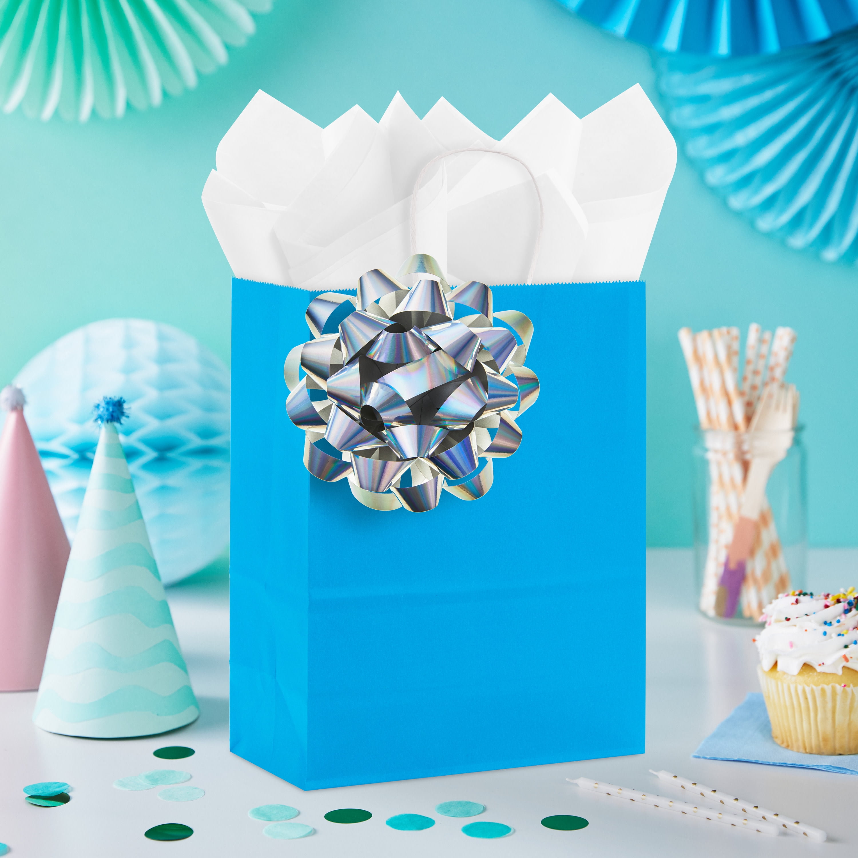 Hallmark Gift Bow (Holographic Silver)