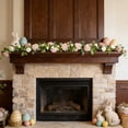 thumbnail image 6 of 5.9FT Easter Garland Spring Summer Flower Garland for Mantle Artificial Floral Garland with Eucalyptus Leaves for Home Table Centrepiece Stairs Wedding Party Decorations, 6 of 6