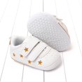 thumbnail image 6 of Hessimy Toddler Girl Mesh Jogger Sneakers Sport Shoes Casual Shoes Sneakers Girls Sneakers Light Up Flashing Sneaker Running Shoes Back To School (Gold,4), 6 of 9
