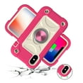 thumbnail image 6 of Dteck iPhone XR 6.1-inch Case ,Shock-Proof Cover Compatible with Magnetic Car Mount Kickstand,Hybrid Rubber Rugged Protective PC Back Phone Case for Apple iPhone XR 6.1",Rose, 6 of 8