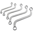 thumbnail image 3 of SEIWEI Mini Spanner C Type Plummer Wrench with Mirror Finish Hand Tool for Home and Industry Size 17 x 19 mm Silver, 3 of 8