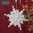 thumbnail image 3 of Navidad Copo De Nieve Ala De Ángel Elk Diseño Colgante Colgante Para Fiesta De Vacaciones Decoración De Árbol De Navidad sonducket HA040432-04, 3 of 6
