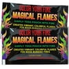 Magical Flames Create Colorful & Vibrant Flames for Fire Pit - (10 Pack) - Campfire, Bonfire, Outdoor Fireplace – Magical, Colorful, Rainbow, Mystic – Twice The Color – Half The Price